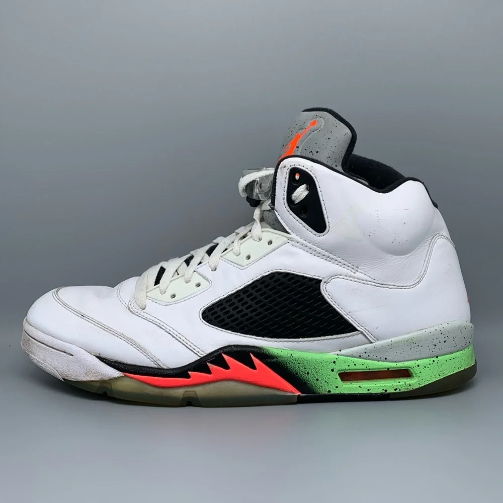 Air‎ Jordan 5 Retro Poison Green Shoes Men’s Sz 13